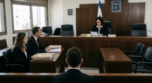 בקשה למתן פסק דין בהעדר הגנה או התייצבות לבית משפט